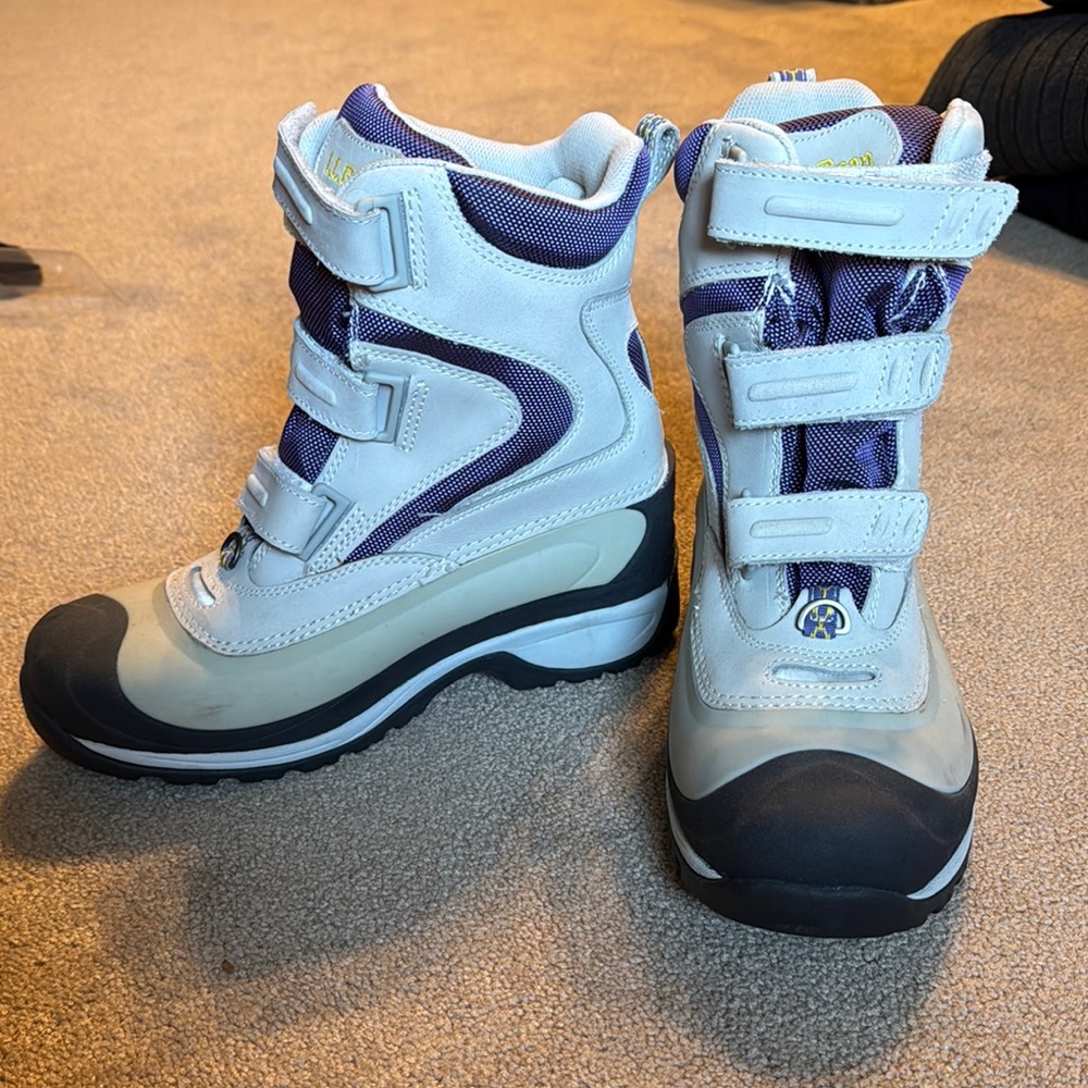 Women’s Winter Boots - Purple and Gray